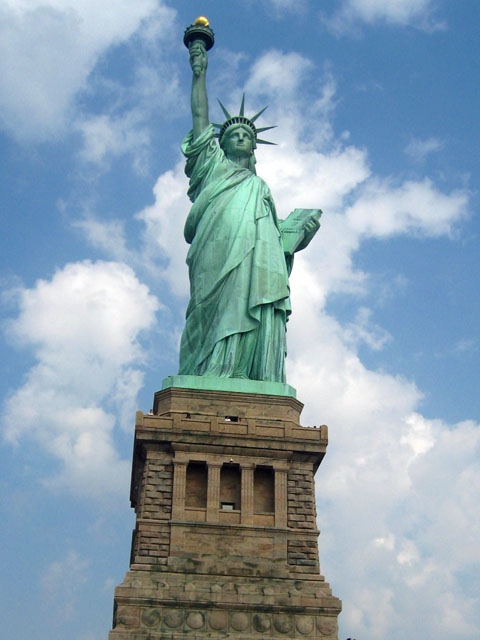 自由の女神 ニューヨーク トラピク