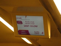 SANT CELONI駅。